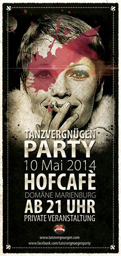 Tanzvergnügen Flyer 10.05.2014