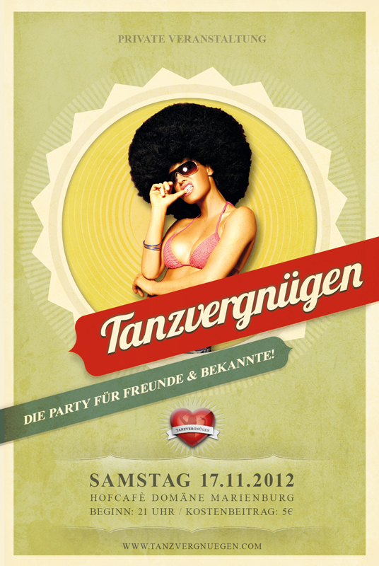 Tanzvergnügen Flyer 17.11.2012