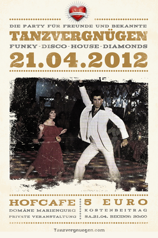Tanzvergnügen Flyer 21.04.2012